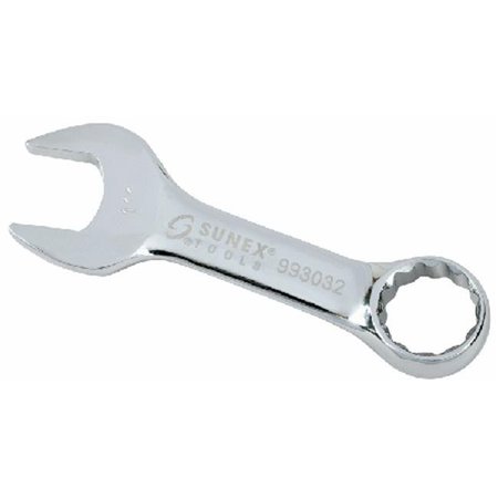 GOURMETGALLEY 1 in. Stubby Combination Full-Polish Wrench GO382274